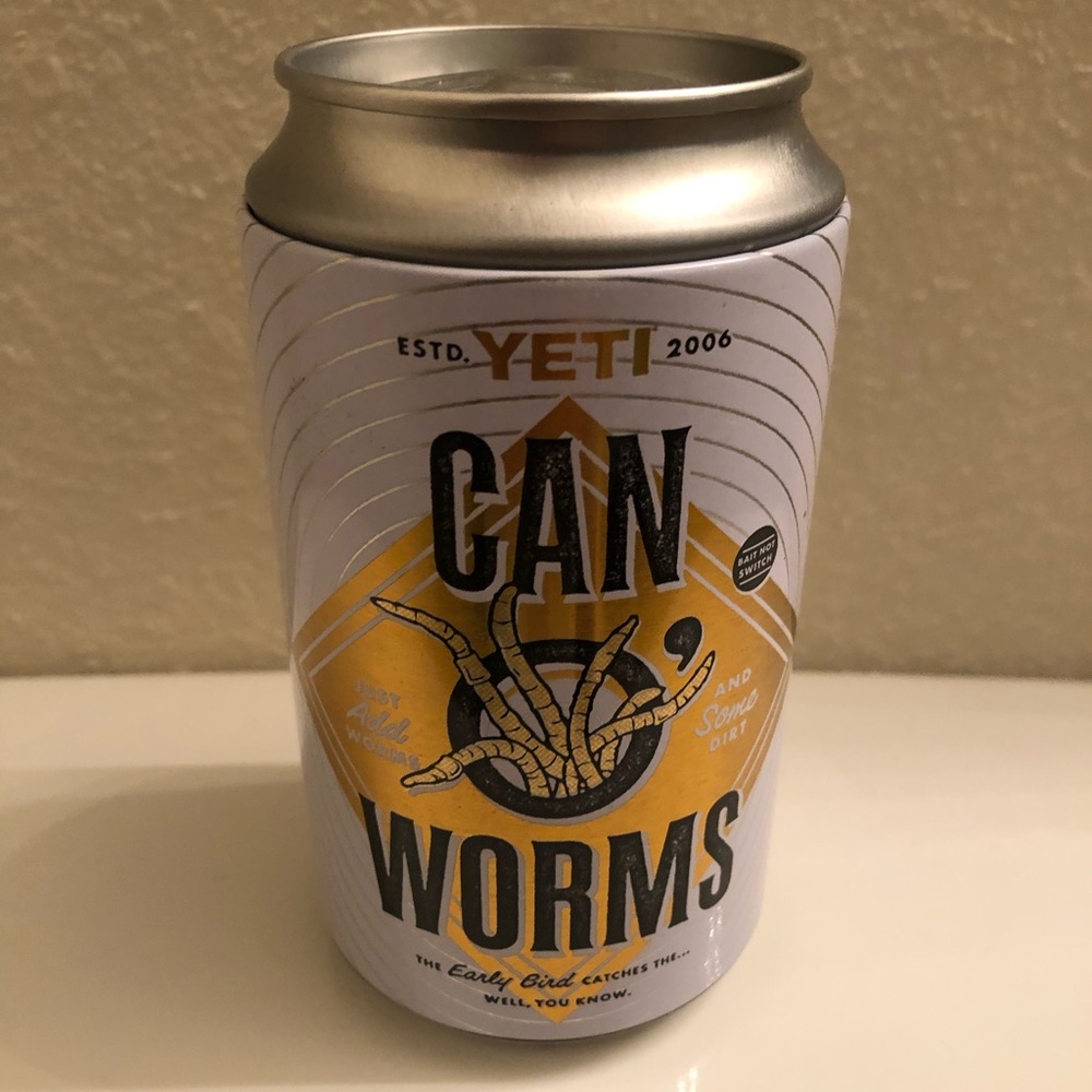 Yeti pop top can